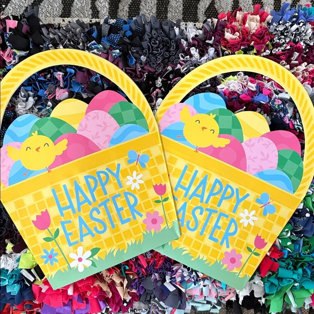 🆕Pair Of American Greetings Easter “Basket” Gift Bags